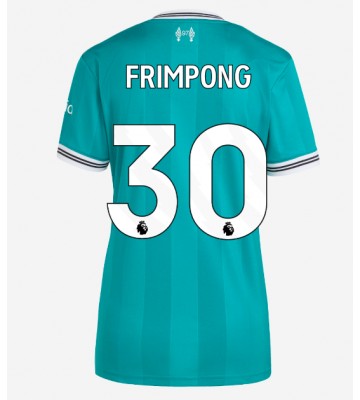 Liverpool Jeremie Frimpong #30 Tredjetrøje Dame 2025-26 Kortærmet